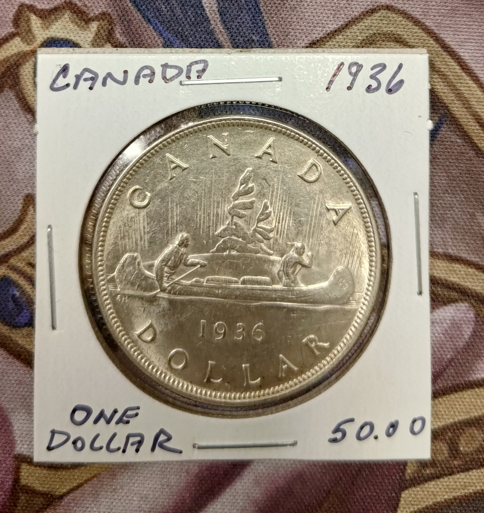 1936 Silver Dollar - AU
