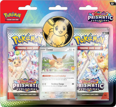 Pokemon - Scarlet and Violet - Prismatic Evolutions - 2 Pack Blister - Eevee