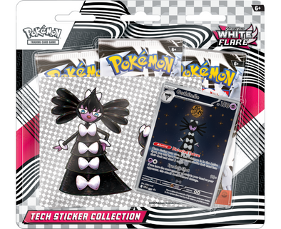 Pokemon - Scarlet and Violet - White Flare - Tech Sticker Collection