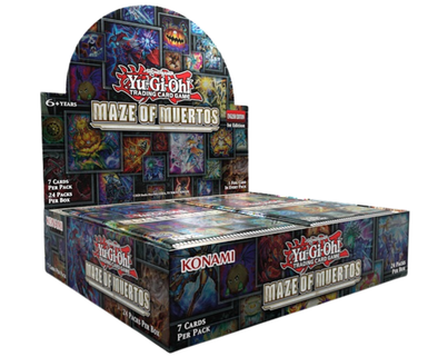 yugioh old booster box Yugioh - Maze of Muertos Booster Box