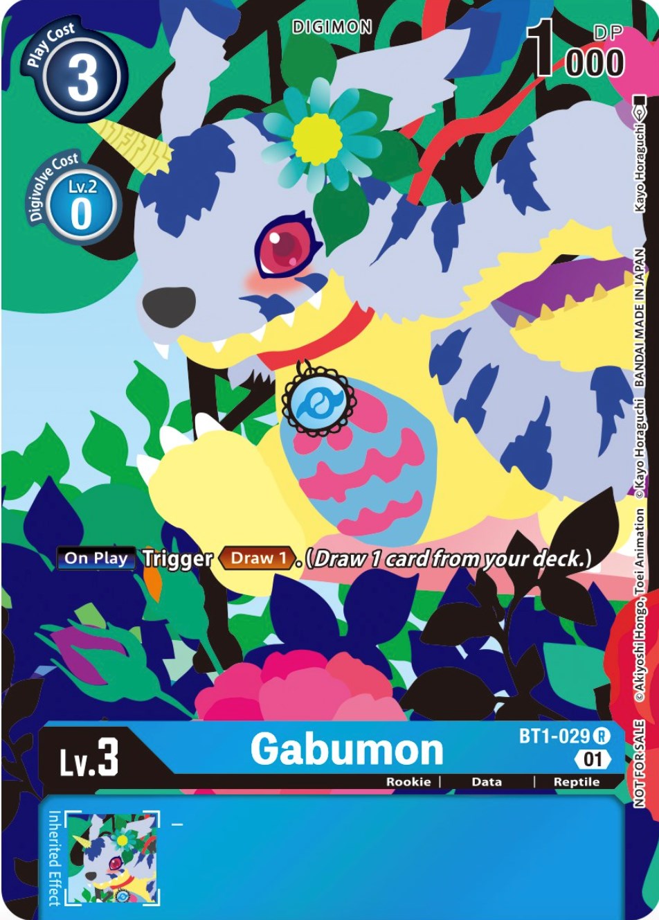 Gabumon [BT1-029] (Tamer's Card Set 2 Floral Fun) [Release Special Boo –  Forest City Collectibles