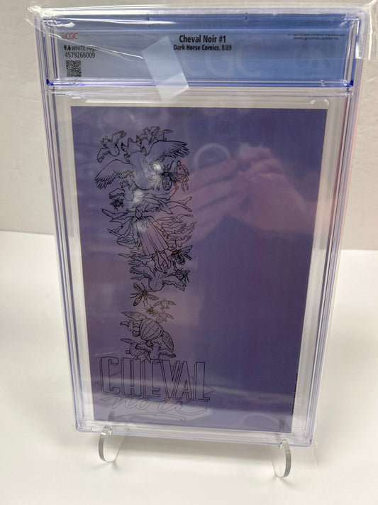 Cheval Noir #1 (White pages) {CGC 9.6}