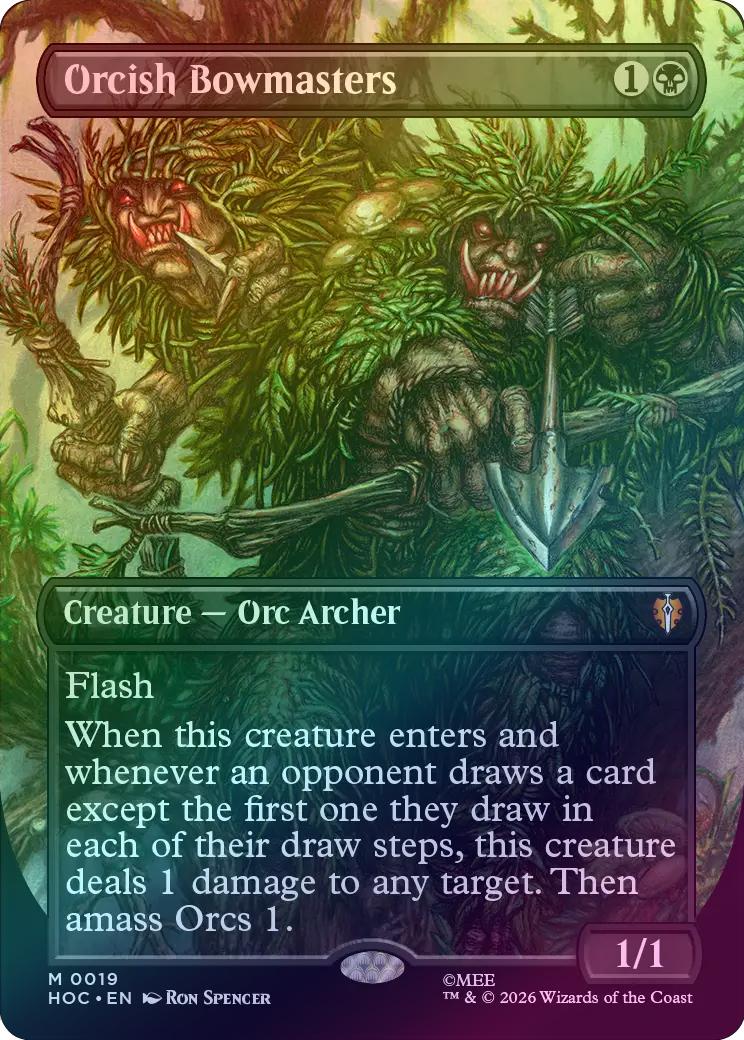 Orcish Bowmasters - Borderless (Foil) (HOC)