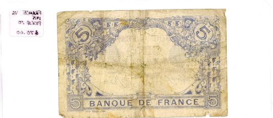 France 1915 {Pick #70} VG