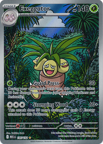 Exeggutor - 135/132 - Illustration Rare