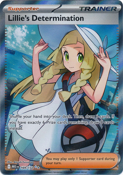 Lillie's Determination - 169/132 - Full Art Ultra Rare