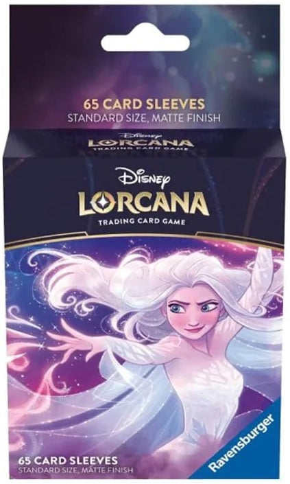 DISNEY LORCANA CARD SLEEVE SET 1 ELSA Forest City Collectibles DISNEY LORCANA CARD SLEEVE SET 1 ELSA Forest City Collectibles