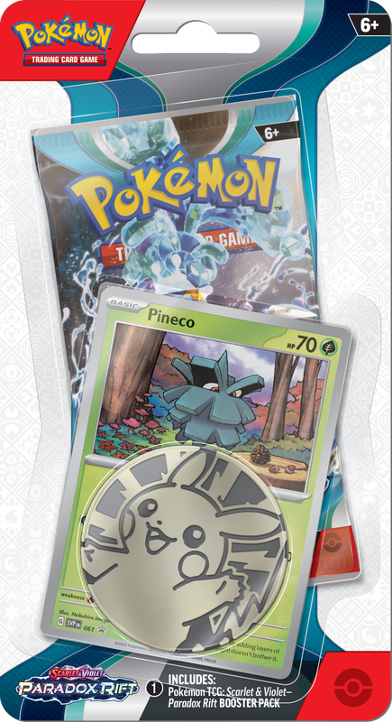 Scarlet & Violet: Set 4 Paradox Rift - Chacklane Blister - Pineco