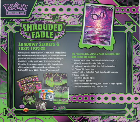 POKEMON SV6.5 SHROUDED FABLE ELITE TRAINER
