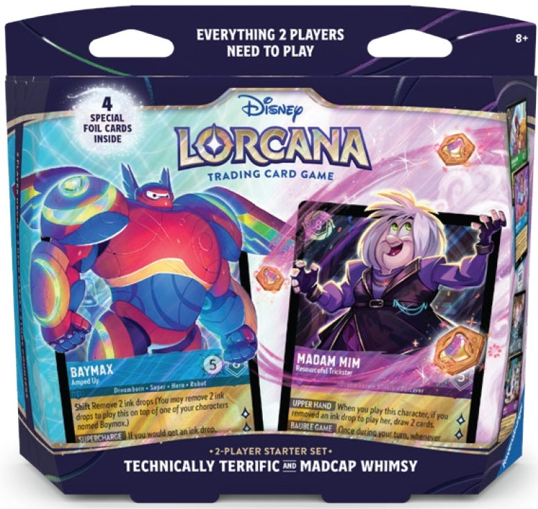 Lorcana Starter Set - Technically Terrific and Madcap Whimsy