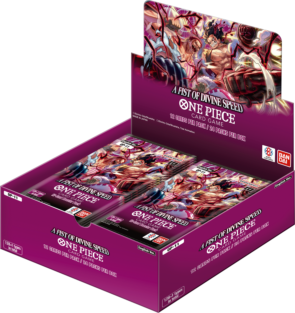 ONE PIECE CG OP-11 A FIST OF DIVINE SPEED BOOSTER BOX (in stock)