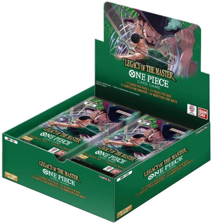 ONE PIECE CG OP-12 LEGACY OF THE MASTER - BOOSTER BOX