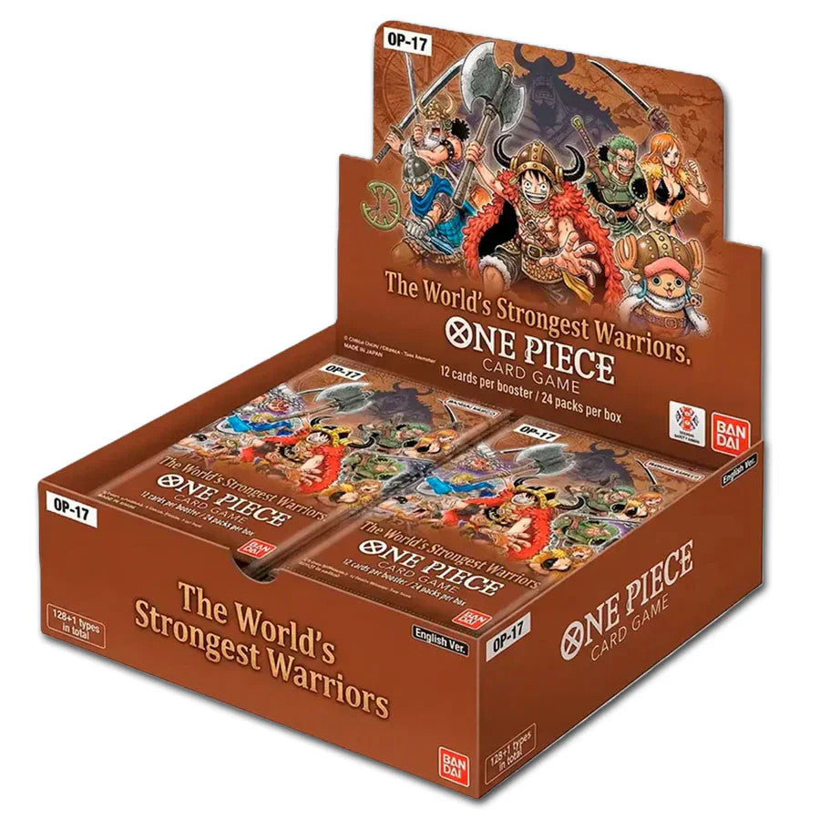 One Piece Card Game - OP-17 The World's Strongest Warriors Booster Box OP17 (available Aug 28)