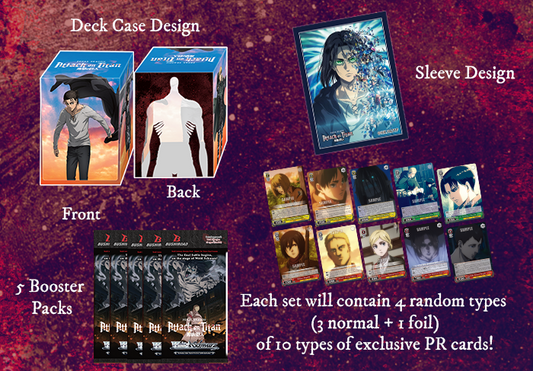 WEISS SCHWARZ - ATTACK ON TITAN: FINAL SEASON SUPPLY SET