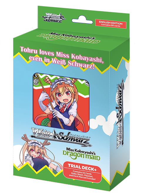 WEISS SCHWARZ - MISS KOBAYASHI’S DRAGON MAID TRIAL DECK+ (1 Deck)