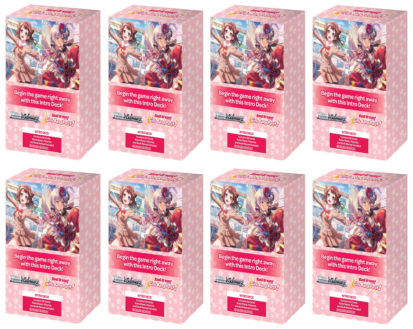 BanG Dream! Girls Band Party! - Trial Deck+ Display (5th Anniversary)