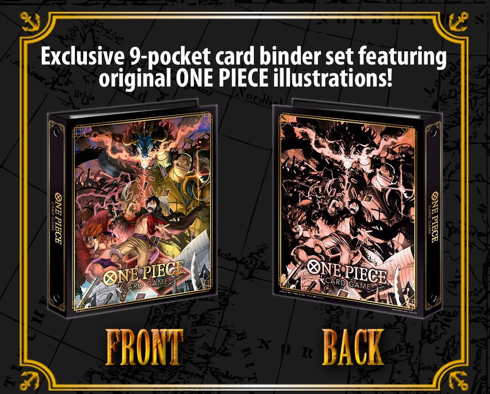ONE PIECE CG 9PKT BINDER SET ORIGINAL VERSION