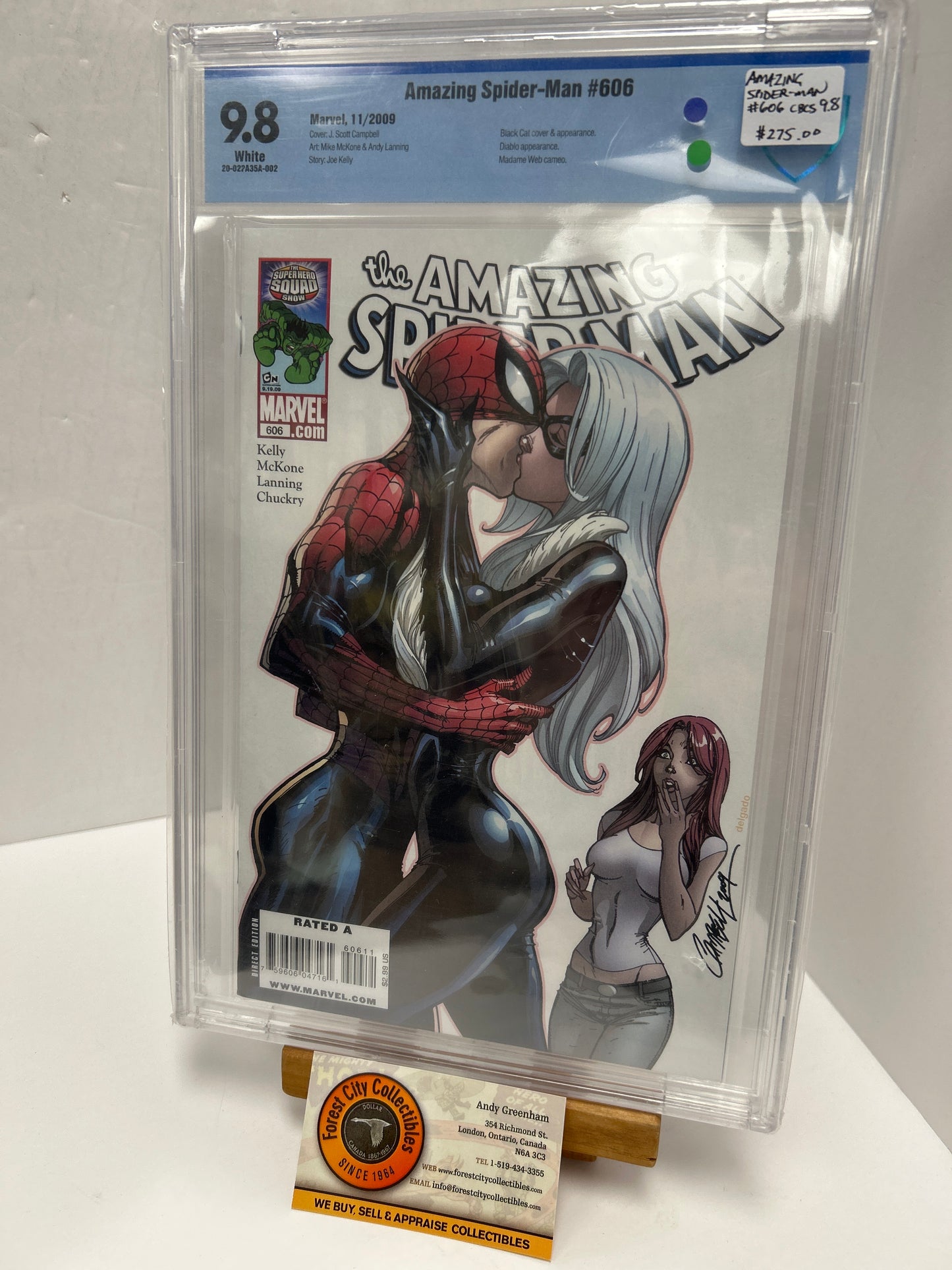 Amazing Spider-Man #606 (White Pages) {CBCS 9.8}