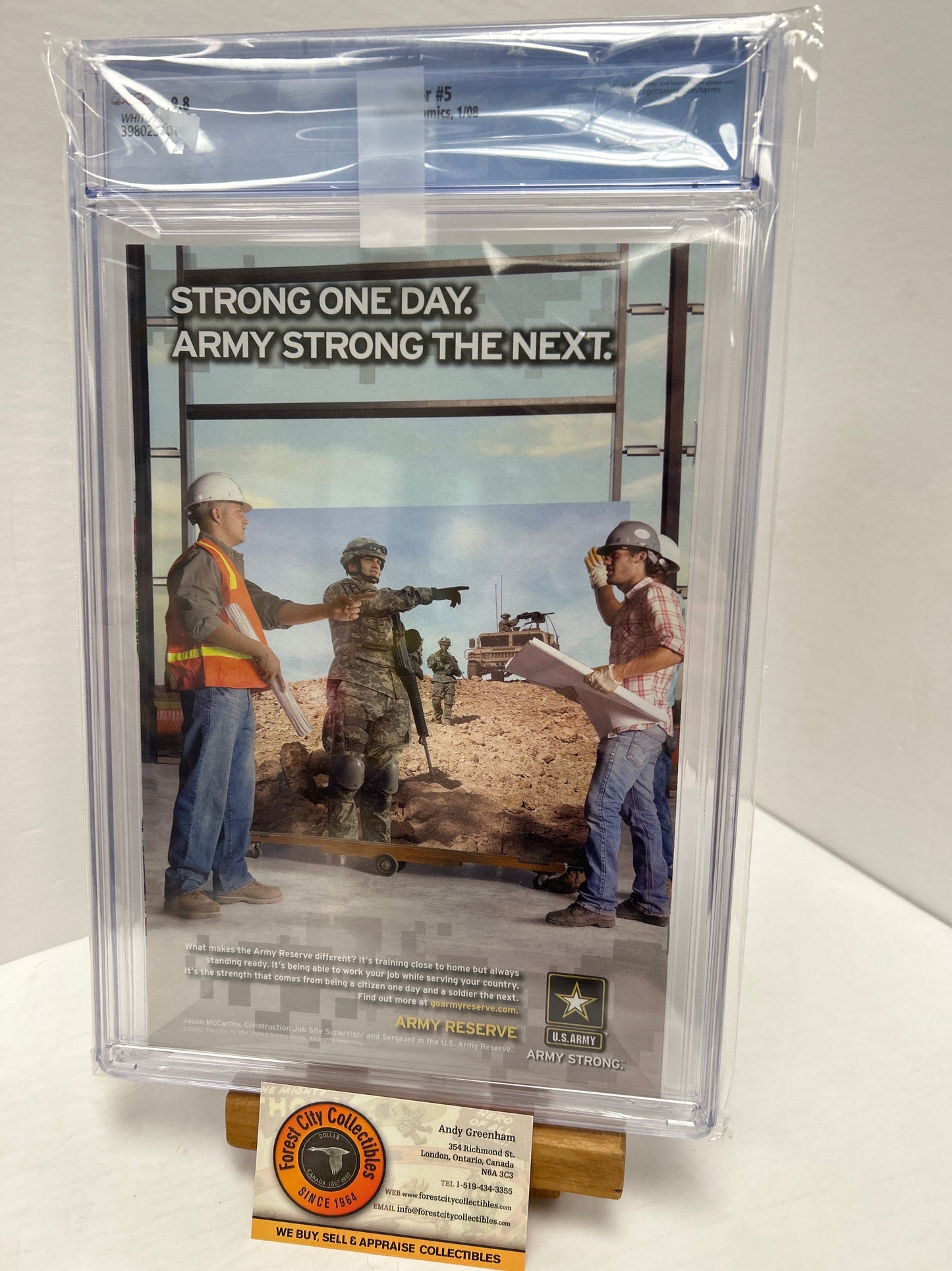 Thor #5 (White Pages) {CGC 9.8}