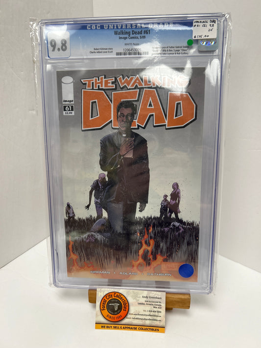 Walking Dead #61 (White Pages) {CGC 9.8}