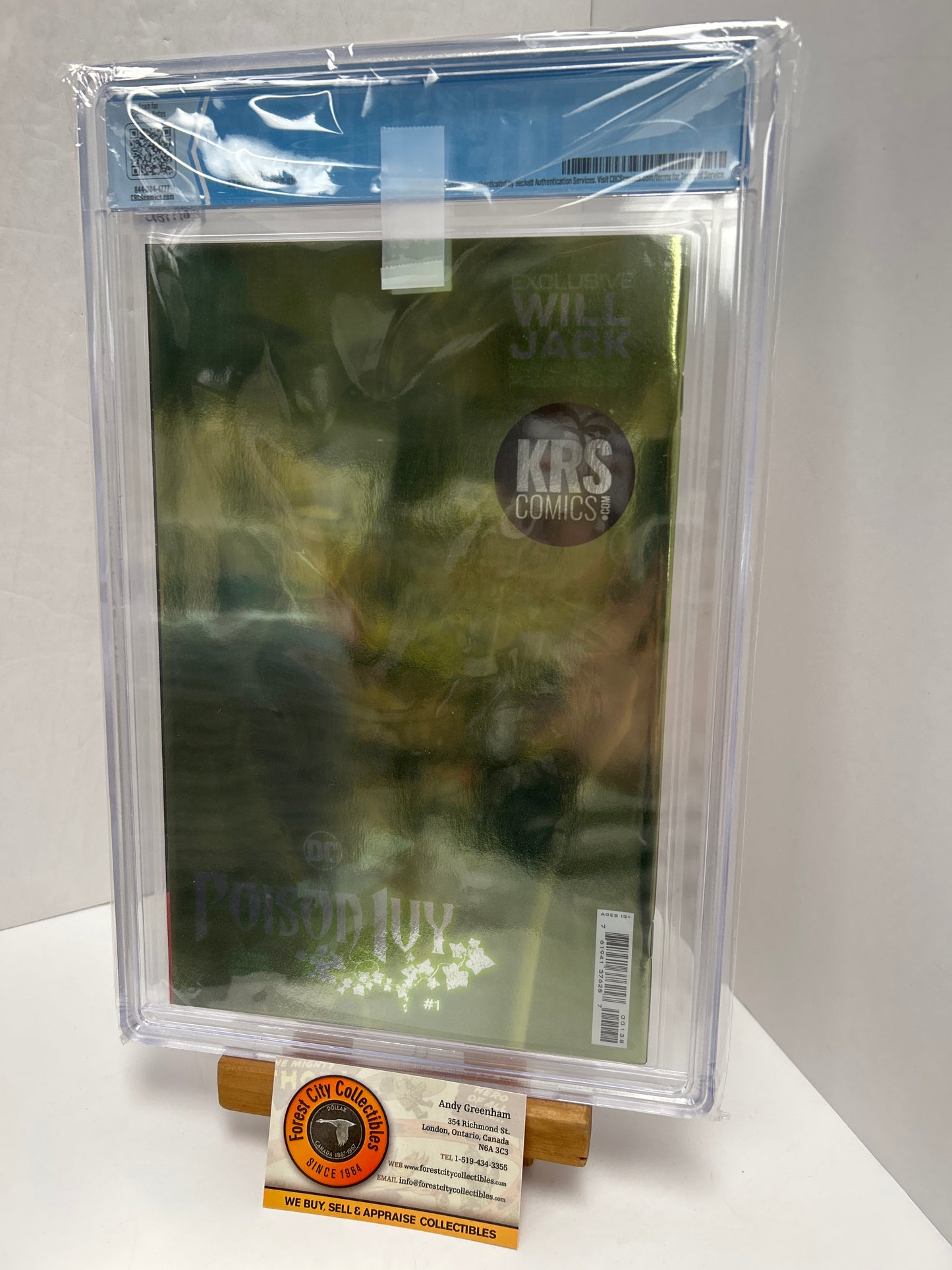 Poison Ivy #1 (White Pages) {CBCS 9.8}