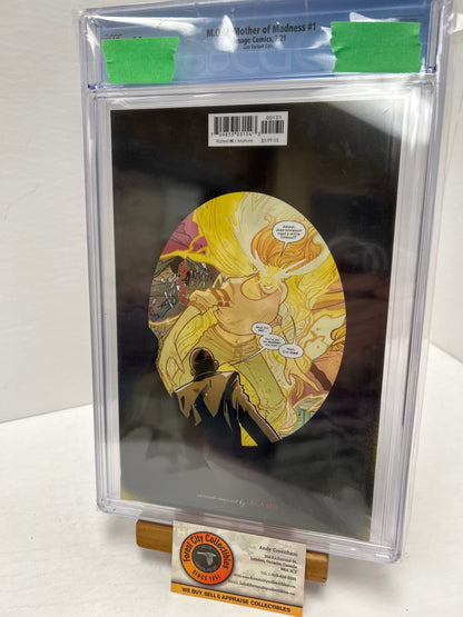 M.O.M. Mother of madness #1 (White Pages) {CGC 9.8}