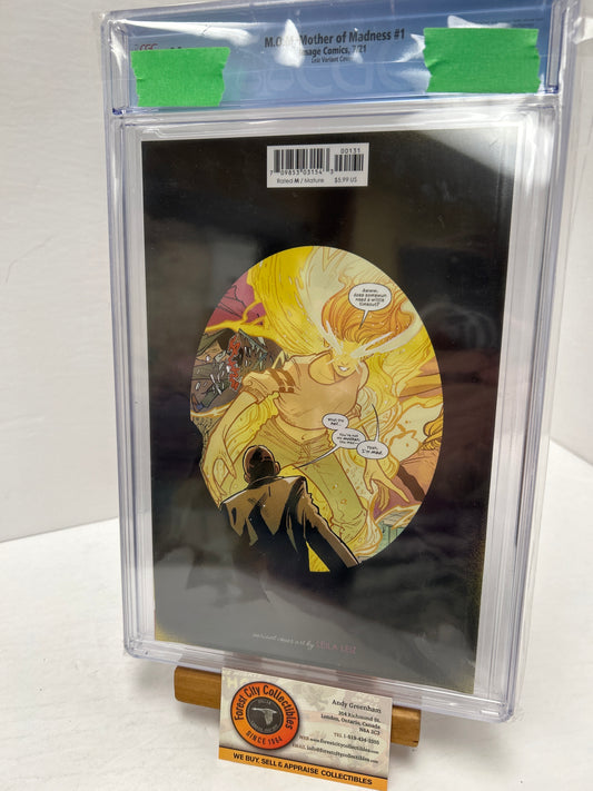 M.O.M. Mother of madness #1 (White Pages) {CGC 9.8}