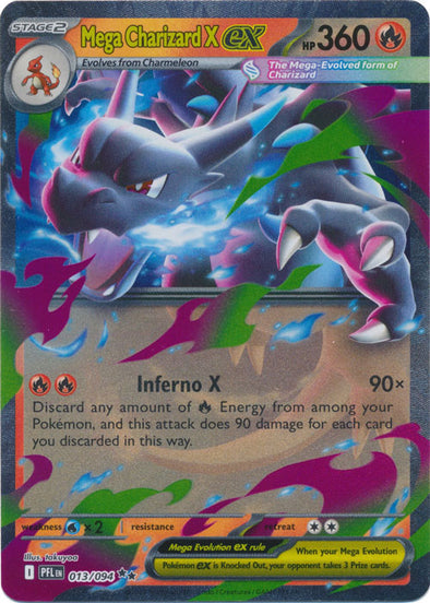Mega Charizard X ex - 013/094 - Double Rare