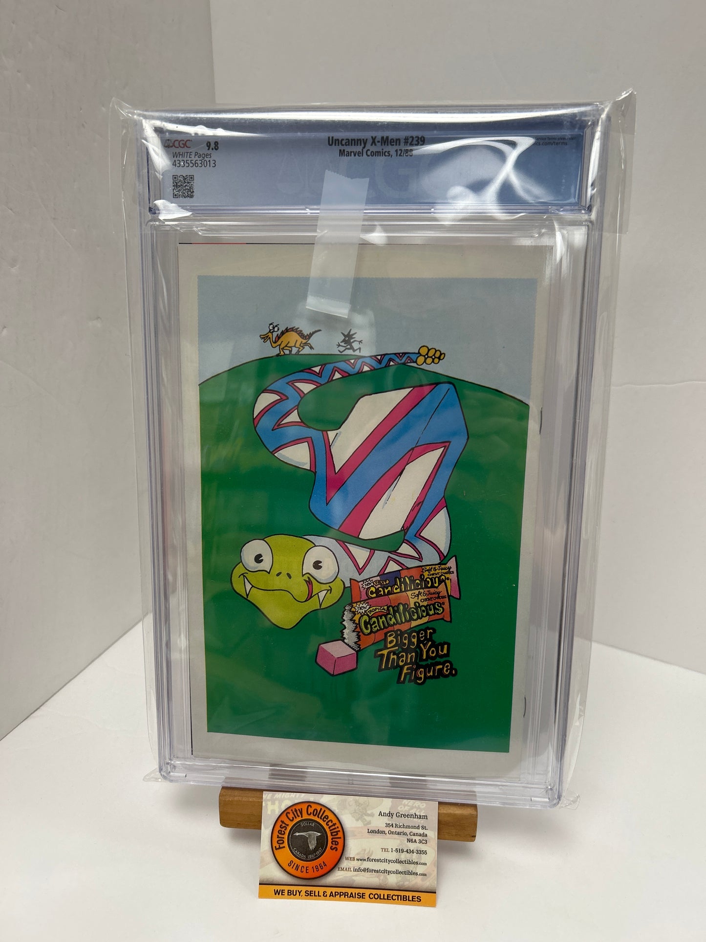 Uncanny X-Men #239 (White Pages) {CGC 9.8}