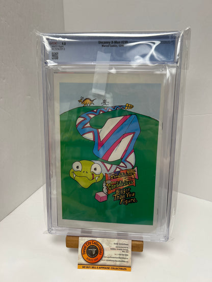 Uncanny X-Men #239 (White Pages) {CGC 9.8}