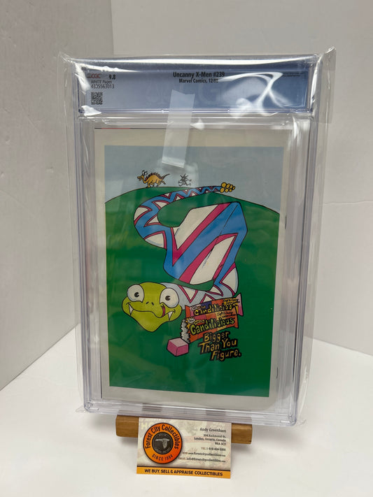 Uncanny X-Men #239 (White Pages) {CGC 9.8}