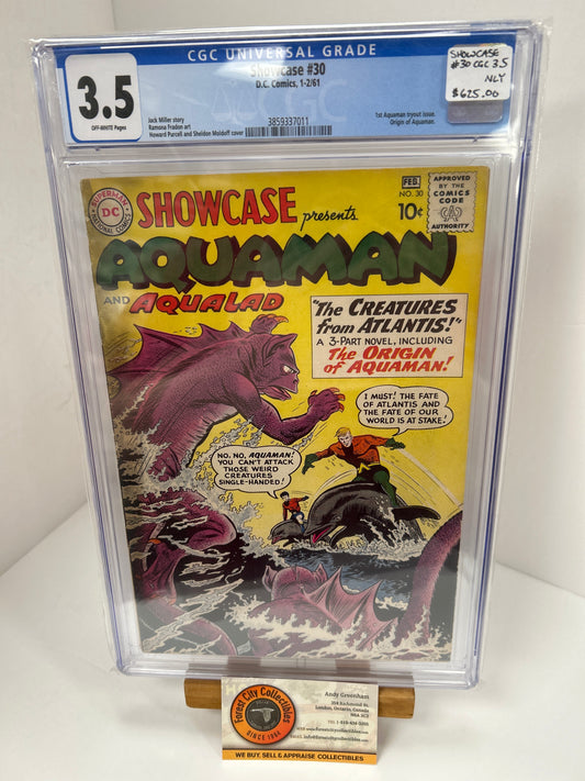 Showcase #30 (Off-White Pages) {CGC 3.5}