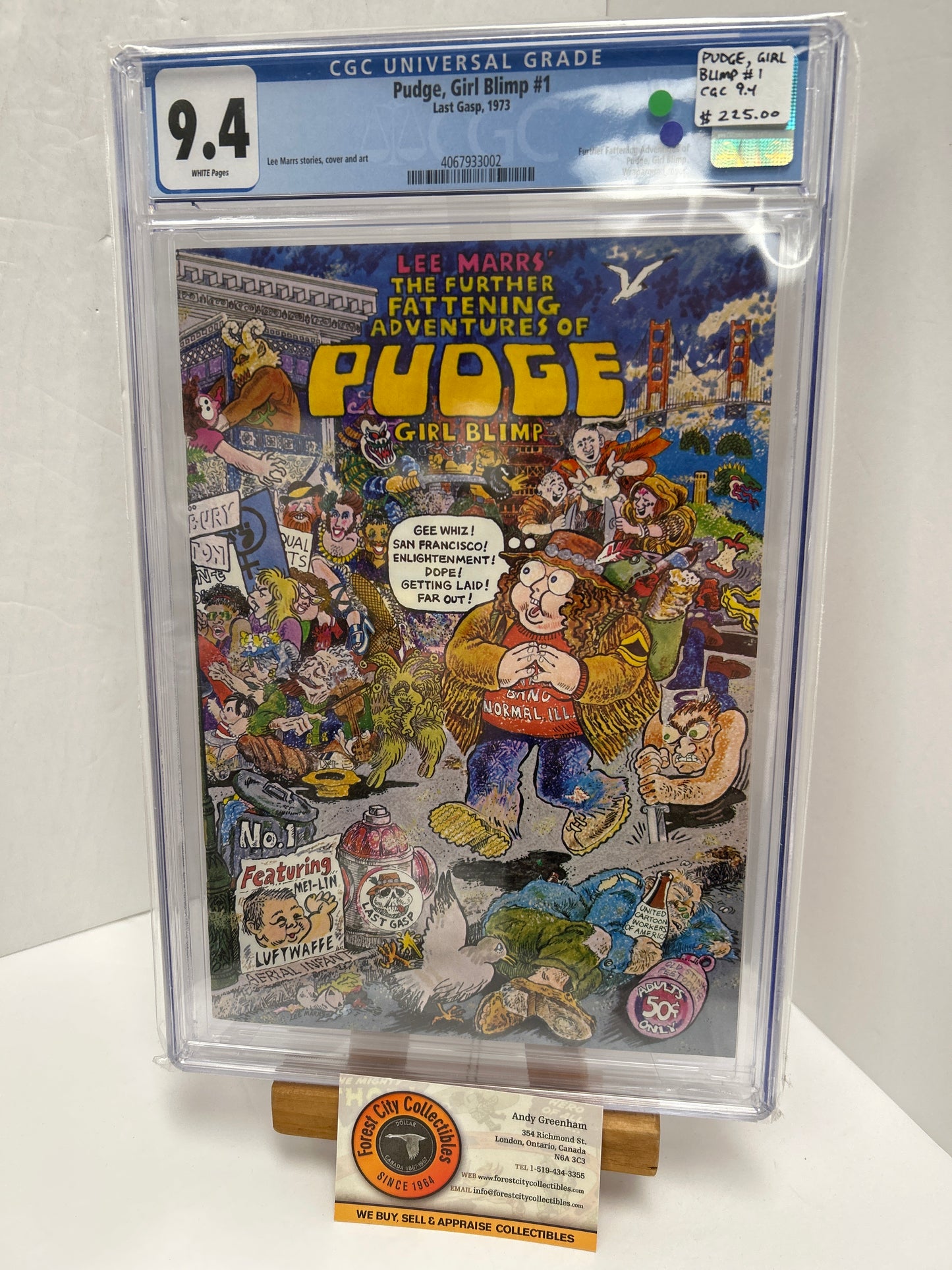 Pudge, Girl Blimp #1 (White Pages) {CBCS 9.4}