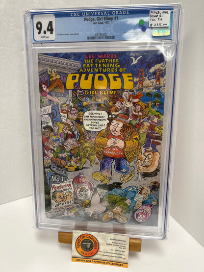 Pudge, Girl Blimp #1 (White Pages) {CBCS 9.4}