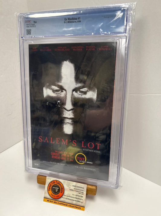 Ex Machina #1 (White Pages) {CGC 9.6}