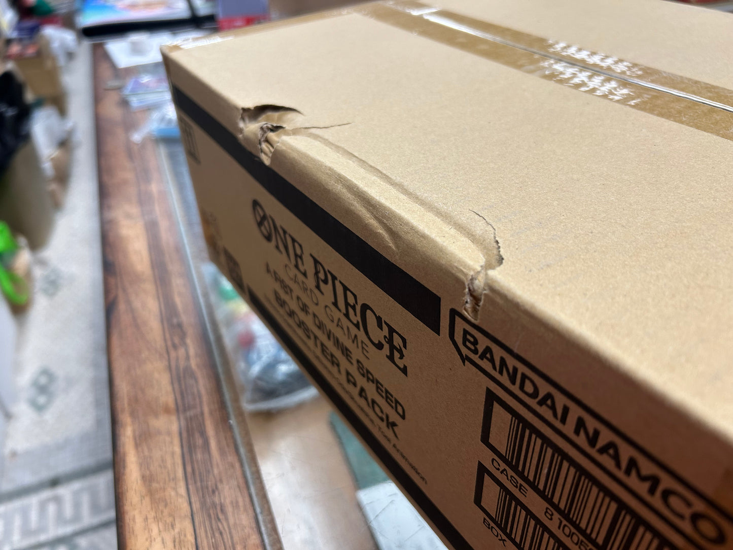 ONE PIECE CG OP-11 A FIST OF DIVINE SPEED  BOOSTER BOX Case (12x Booster Box)