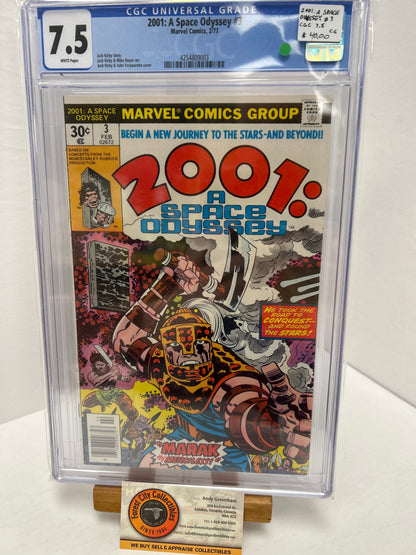 2001: A Space Odyssey #3 (White Pages) {CGC 7.5}