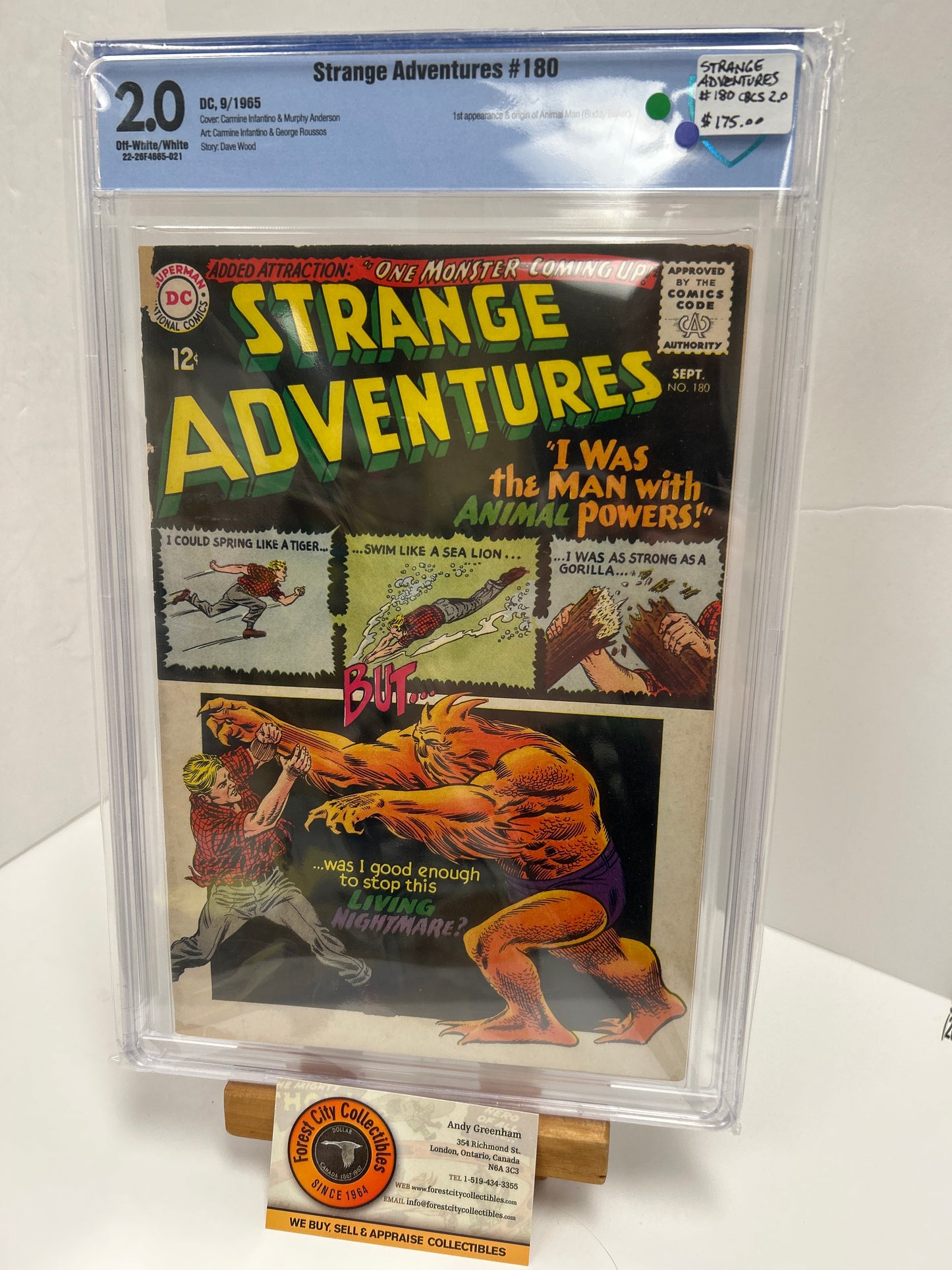 Strange Adventures #180 (Off-White-White Pages) {CBCS 2.0}