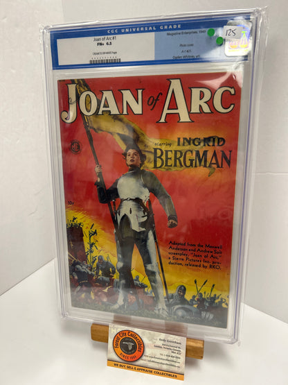 Joan Of Arc #1 (OFF-White Pages) {CGC 6.5}