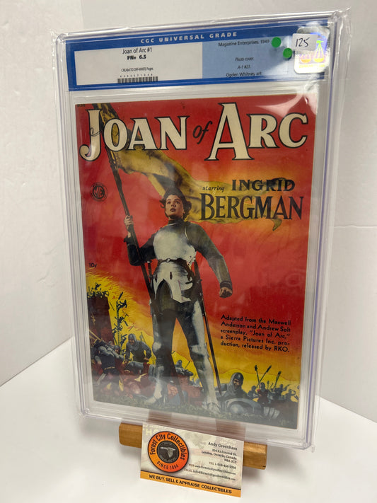 Joan Of Arc #1 (OFF-White Pages) {CGC 6.5}