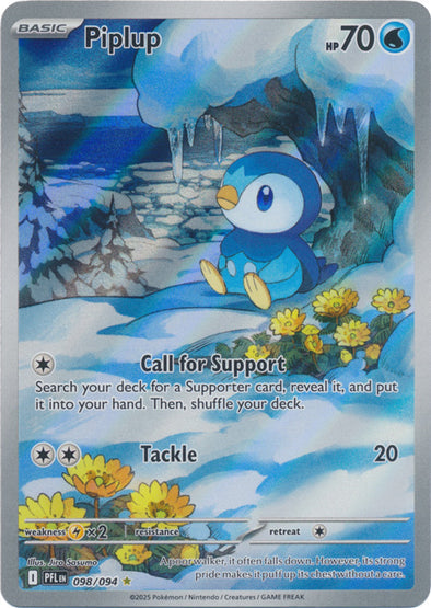 Piplup - 098/094 - Illustration Rare