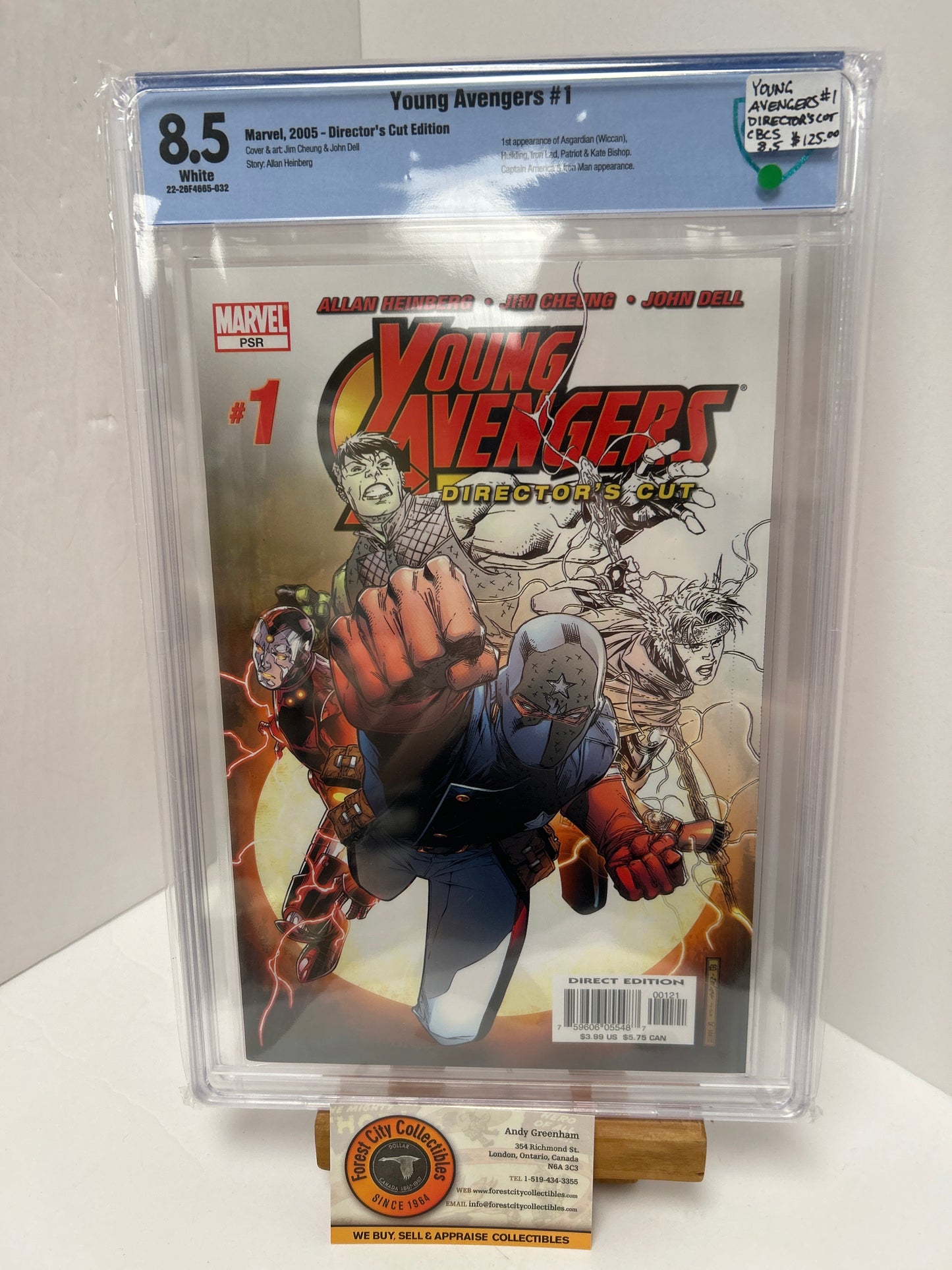 Young Avengers #1 (White Pages) {CBCS 8.5}