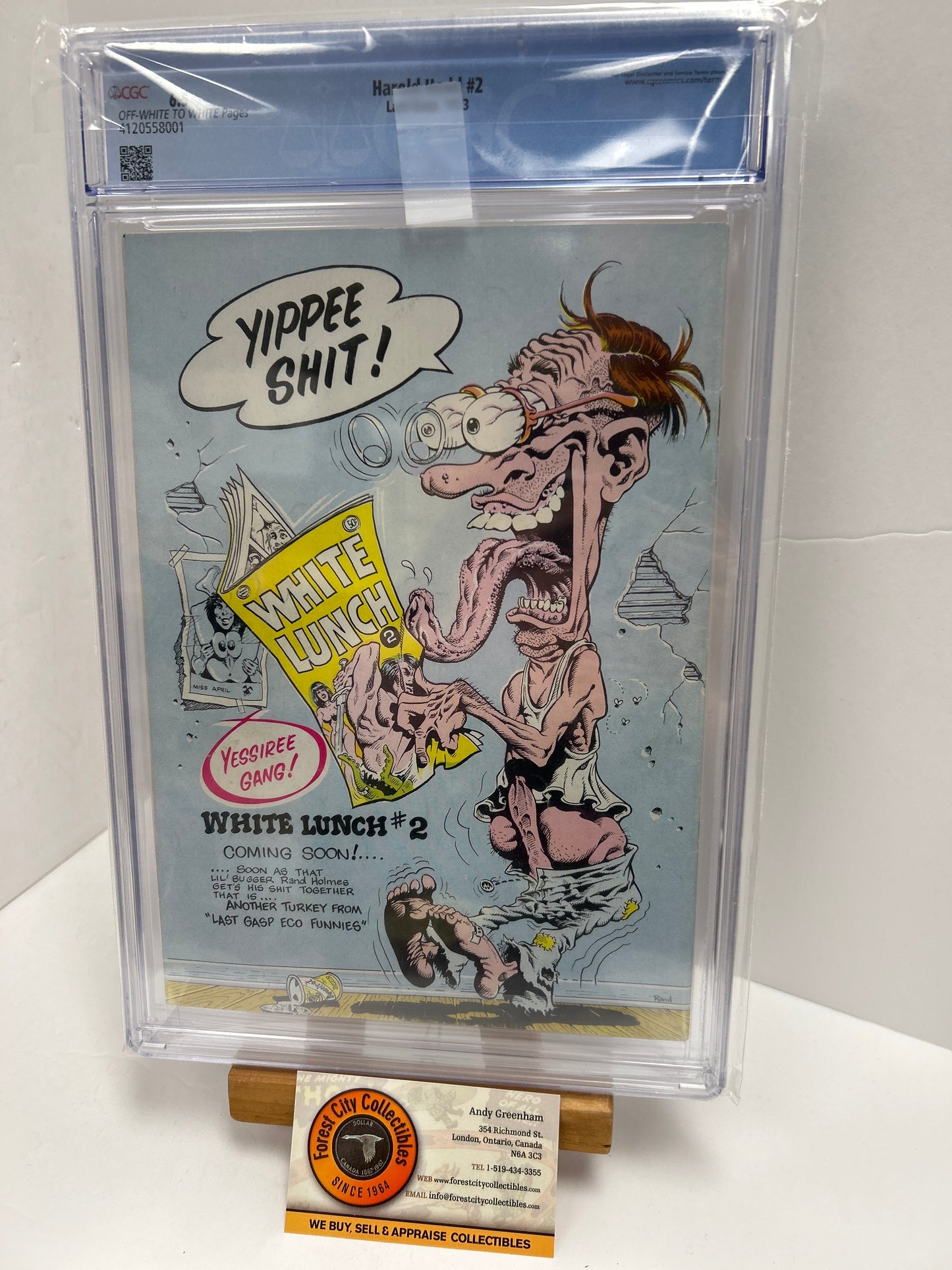 Harold hedd #2 (White Pages) {CGC 6.5}