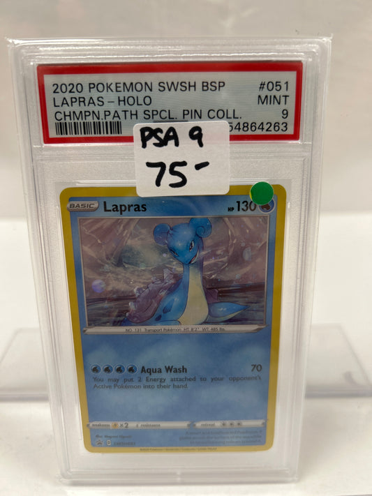 2020 Lapras Holo Chmpn.path spcl.pin coll. swsh051 - PSA (9)
