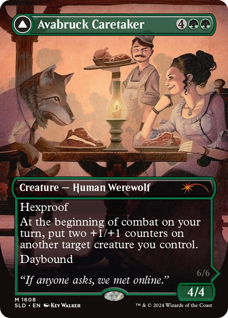 Avabruck Caretaker (Rainbow Foil) [Secret Lair Drop Series]