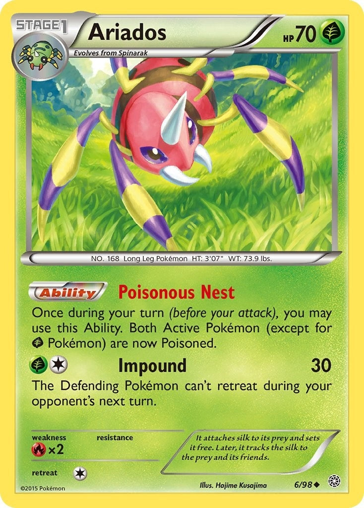 Image for Ariados (6/98) (AOR) - Pokemon