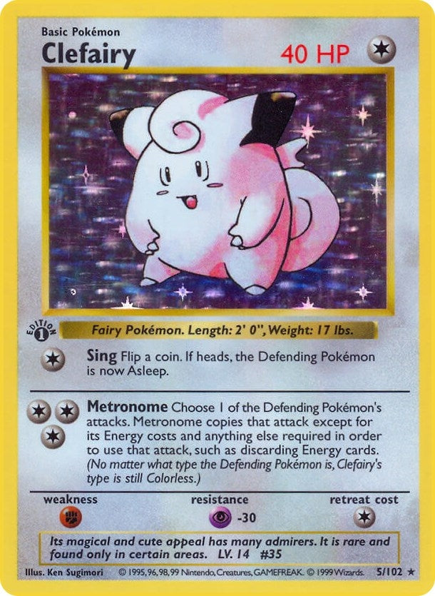 Image for Clefairy (005/102) (BSS) - Pokemon