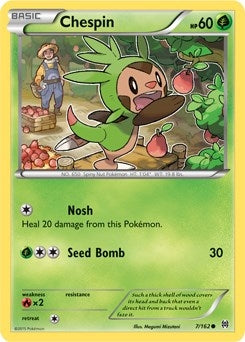 Image for Chespin (7) (7/162) (BKT) - Pokemon