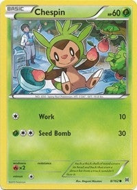 Image for Chespin (8) (8/162) (BKT) - Pokemon