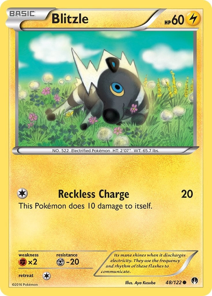 Image for Blitzle (48/122) (BKP) - Pokemon